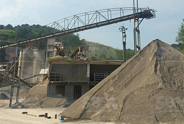 江西时产120吨石灰石破碎制砂生产线1