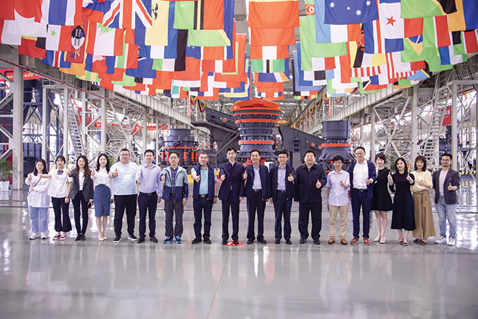 中国砂石协会及各地方砂石协会“组团”来访世邦集团开展交流活动