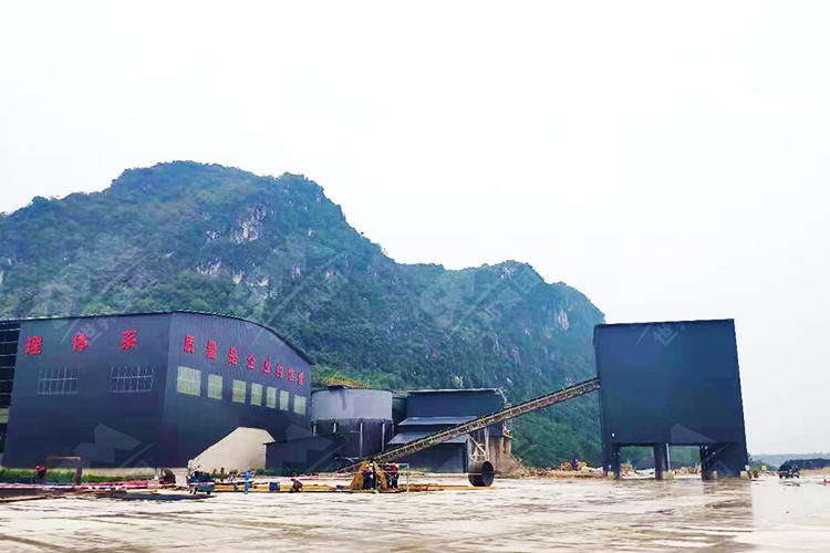 广西时产1000吨石灰石破碎制砂生产线