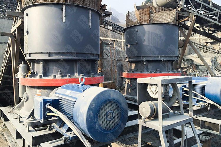 河南时产450-500吨玄武岩破碎生产线