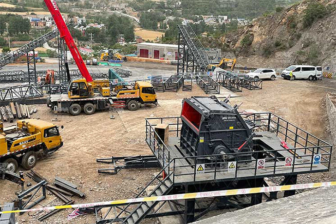 河南时产600-700吨精品砂石骨料生产线