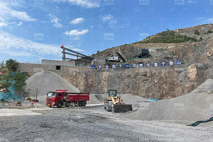 河南时产600-700吨精品砂石骨料生产线