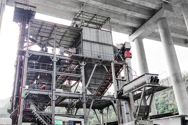 湖南时产100-120吨精品塔楼制砂线