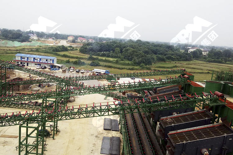 湖南时产500吨河卵石/石灰石破碎制砂生产线