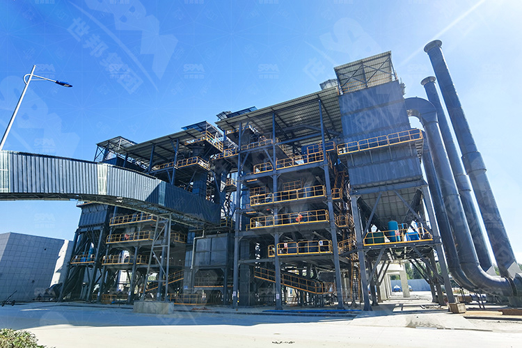 山东时产600吨花岗岩精品砂&水洗砂生产线