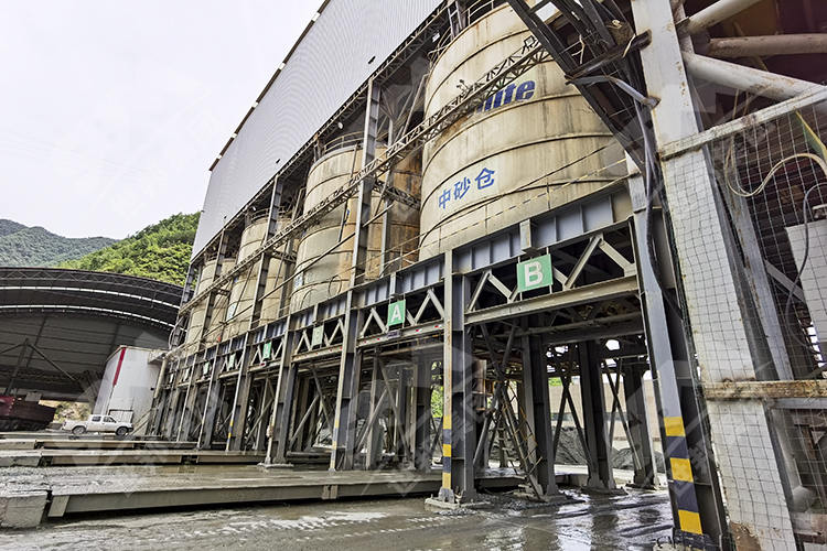 陕西时产50-60吨铁尾矿移动制砂生产线