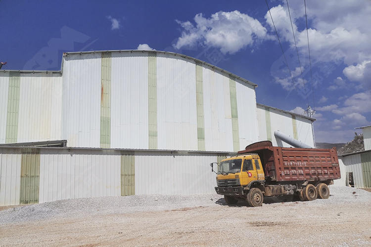 云南时产500吨石灰石破碎生产线