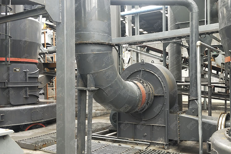 浙江时产20吨石灰石磨粉生产线